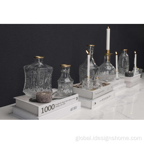 Transparent Glass Vases Mini Vintage Vases Home Table Decor Supplier